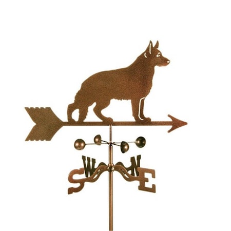 Ez Vane EZ Vane EZ1409-RF German Shepherd Dog Weathervane with Roof Mount EZ1409-RF